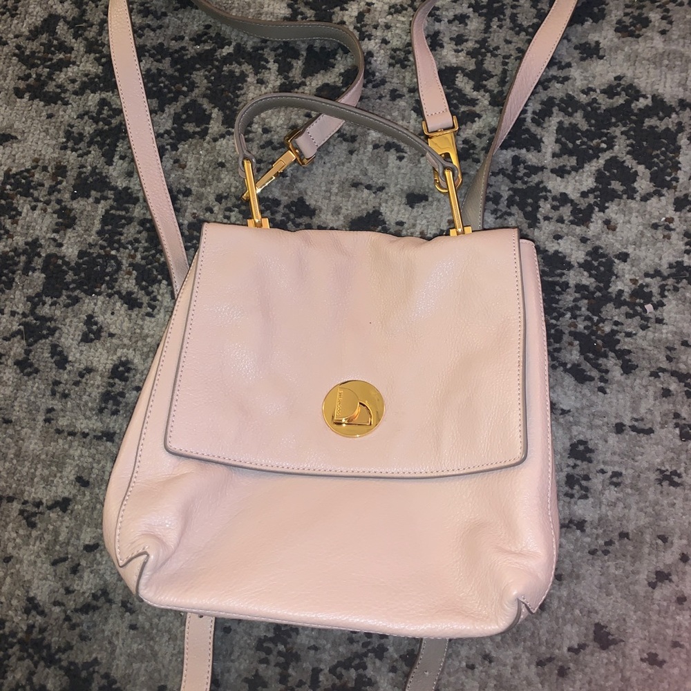 Coccinelle 100% Italian leather convertible bag